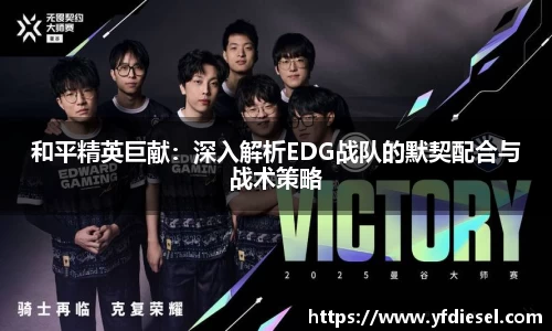 和平精英巨献：深入解析EDG战队的默契配合与战术策略